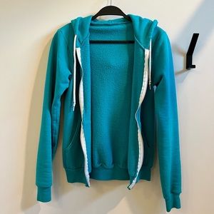 Rare Teal American Apparel Hoodie